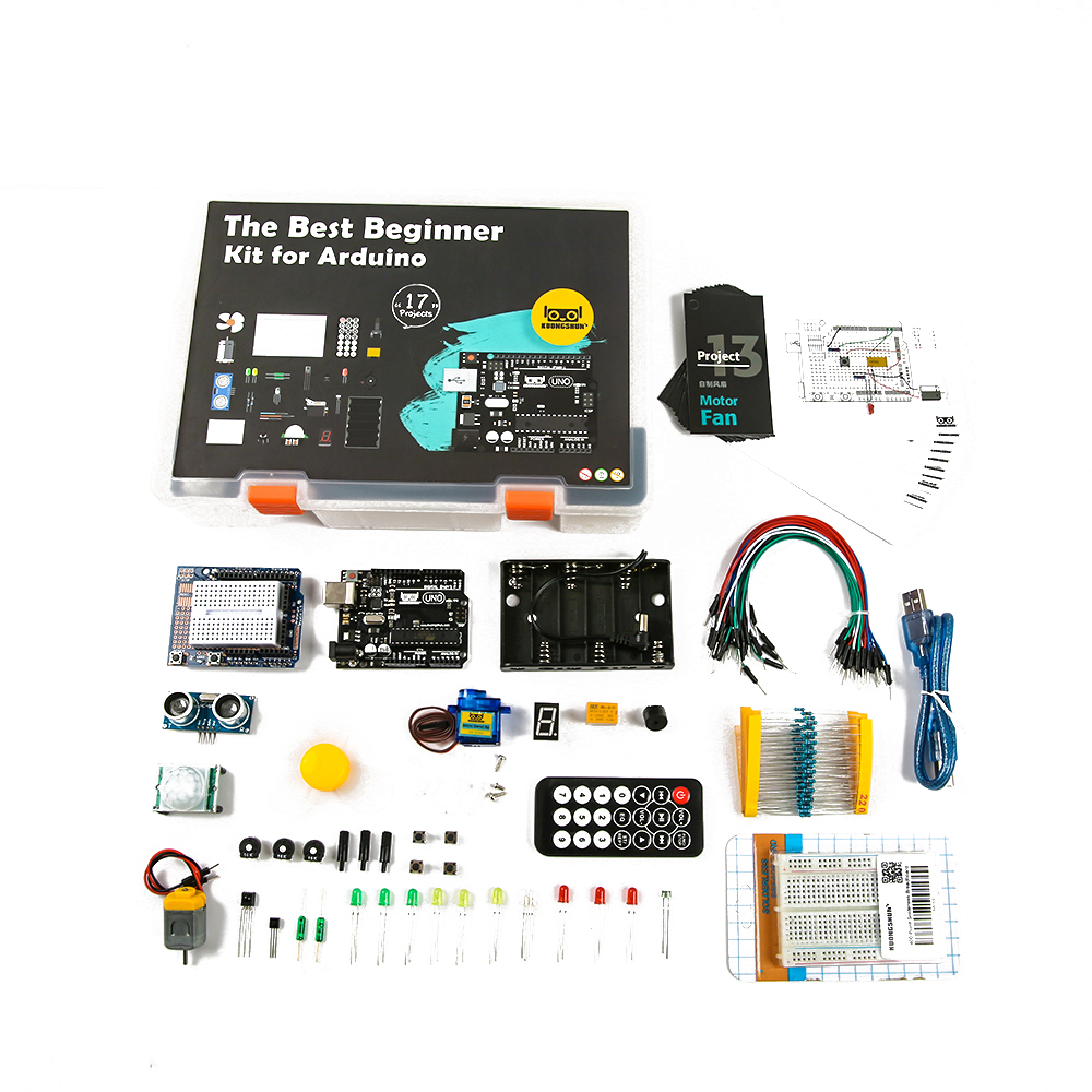 Набор для начинающих Arduino UNO R3 DIP
